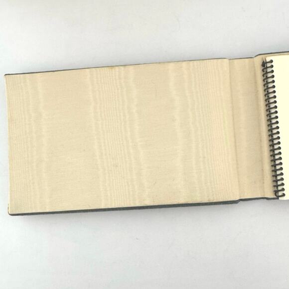 Rich Floral Padded Tapestry Spiral Bound 24 Page Guest Book - Picture 8 of 8